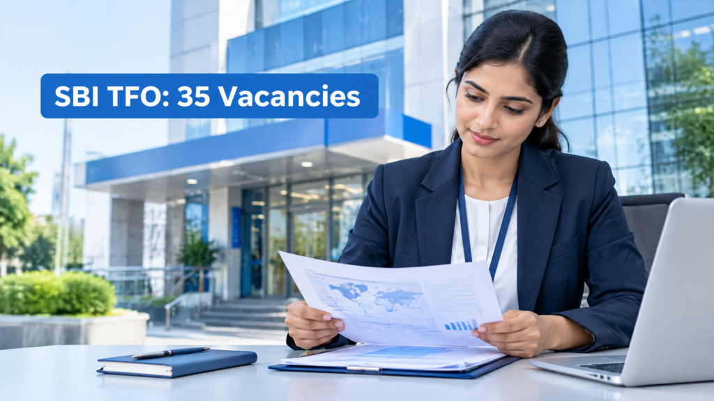 SBI Trade Finance Officer Recruitment 2026 में 35 पदों की प्रतिनिधि तस्वीर